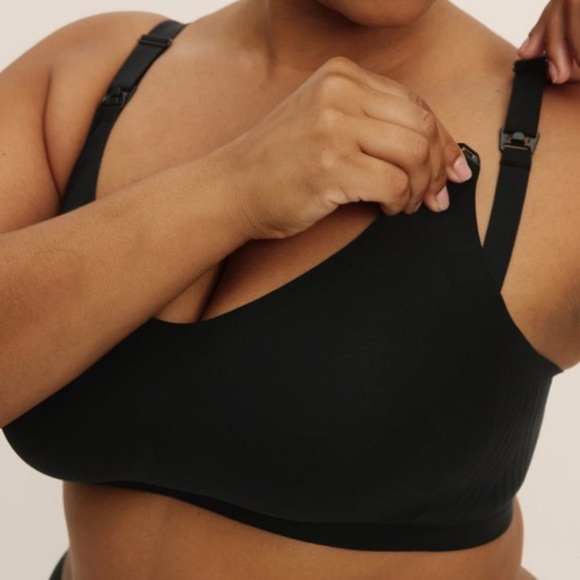 [M+/34D/DD/E]Knix Black Revolution Nursing Bra EUC - Picture 3 of 9